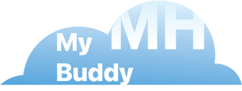 My MH Buddy app's brand logo